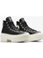 Chuck Taylor All Star Lugged Heel Kadın Siyah Deri Platform Bot.001 2