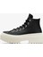 Chuck Taylor All Star Lugged Heel Kadın Siyah Deri Platform Bot.001 6