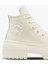 Chuck Taylor All Star Lugged Heel Kadın Bej Deri Platform Bot.286 7