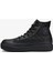 Chuck Taylor All Star Equip Unisex Siyah Deri Bot.001 4