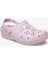 Classic Floral Cut Out Clog Kadın Pembe Terlik.6ZW 2