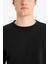 Siyah Erkek Sweatshirt T3777AZ/BK81 5