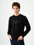 Siyah Erkek Sweatshirt LF2037363 1