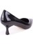 DZA07-388499 Siyah Rugan Stiletto Topuklu Kadın Ayakkabı 4