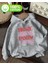 More Amor Baskı Detaylı Içi Polarlı Kapüşonlu Sweatshirt 1