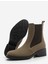 Kadın Elastik Yan Bantlı Topuklu Günlük Bot Espato Vizon Süet 7