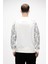 Deep Marshmallow Crewneck Erkek Baskılı Sweatshirt 3