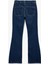 Yüksek Bel Düğmeli Dar Kesim Cep Detaylı Pamuklu Ispanyol Paça Jean Pantolon - Flare Jeans 5
