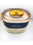 life 2 Katlı Yemek Taşıma Kabı Lacivert-Krem BL50251 1
