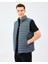 M Outerwear Polar Lining Paded Vest Erkek Gri Yelek S242212-3998 2