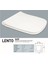 Luna Kanalsız Asma Klozet LN5610,Nkp Lento Duroplast Yavaş Kapak 5
