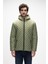 Shang Soluk Yeşi̇l Puffer Kapüşonlu Erkek Mont 1