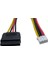 Sata Power To 4 Pin Power Kablo Sata Power'dan 4 Pin Power Çevirici Kablo 5