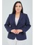 Atelier Kadın Büyük Beden Düğmeli Klasik Ceket 4