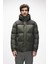 Cup Soluk Yeşi̇l Puffer Kapüşonlu Erkek Mont 1