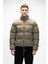 Amsterdam Haki̇ Puffer Kapüşonlu Erkek Mont 1