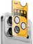 Buff iPhone 17 Pro Max Metal Kamera Lens Koruyucu Silver 1