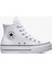 Chuck Taylor All Star Lift Hi Deri Unisex Beyaz SNEAKER.102 1