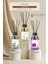 Ekonomik Çiçek Ferahlığı 3lü Set (Beyaz Gül+Lavanta+Papatya Reed Diffuser Çubuklu Oda Kokusu 55 ml 1