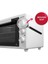 M4507 45 lt Inox Paslanmaz Çelik Midi Fırın – Turbo Pişirme, Yoğurt Yapma ve Enerji Tasarruflu Çok Fonksiyonlu 5