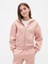 Kız Çocuk Pembe Gap Logo Fermuarlı Sweatshirt 2