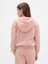 Kız Çocuk Pembe Gap Logo Fermuarlı Sweatshirt 1