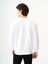 Beyaz Erkek Sweatshirt LF2037363 3