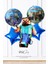 Minecraft Folyo Balon Seti 5li Minecraft Tema Doğum Günü Balonları 1