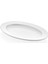 1434.PW - Classic 2'li Beyaz Oval Tabak Seti 34X23,5 cm, Thermoset Melamin 1