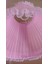Pembe Organze Avize M-62 Yatak Odası Çocuk Odası Genç ve Bebek Odası Avize Aydınlatma Sarkıt 5