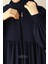 Nisa Ferace Şal Hediyeli Takım Lacivert 5