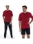 Erkek Bordo Penye Pijama Takımı 1