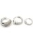 3'lü Halka Küpe - Gümüş 1