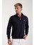 Fermuar Yaka Regular Fit Lacivert 4