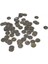 Osmanlı Tuğra Desenli 15 mm Yandan Delikli Bronz Pul Payet (30 gr 85 Adet) 1