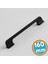 Mobilya Çekmece Mutfak Dolabı Dolap Kapak Kulplar Kulb Kulpu Metal Mat Siyah Kulp 160 mm 16 cm 1