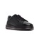 Erkek Siyah Bağcıklı Kalın Tabanlı Deri Sneaker 25WFD631018 6