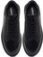 Erkek Siyah Bağcıklı Kalın Tabanlı Deri Sneaker 25WFD631018 7