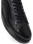 Erkek Siyah Bağcıklı Kalın Tabanlı Deri Sneaker 25WFD631018 10