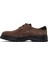 Erkek Kahverengi Bağcıklı Kalın Tabanlı Süet Deri Casual Ayakkabı 25WFD632010 2