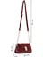 Kadın Bordo Uzun Askılı Rugan Mini Çapraz Çanta 25WBD281816 2