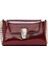Kadın Bordo Uzun Askılı Rugan Mini Çapraz Çanta 25WBD281816 3