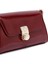 Kadın Bordo Uzun Askılı Rugan Mini Çapraz Çanta 25WBD281816 10