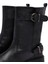 Kadın Siyah Deri Biker Bot 25WFD2024FT 10