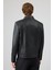 Tony Erkek Siyah Hakim Yaka Kısa Deri Mont 25WGE65781M 5