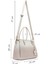 Kadın Krem Uzun Askılı Baskılı Kol Çantası 25ABD281226 2
