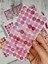 Monet Garden Pembe Tonları 6 Yaprak 312 Yuvarlak Kağıt Sticker Seti Etiket / Çıkartma 3