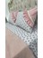 Çift Kişilik 160X200 cm Yatağa Uygun Fırfırlı Etekli Lastikli Çarşaf, 2 Adet Fırfırlı Yastık Kılıfı ve Pike 1