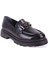 DZA07-90801 Siyah Rugan Günlük Loafer Kadın Ayakkabı 1