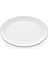 D3130.PW - Diamond Beyaz 3'lü Yuvarlak Servis Tabak Seti 30 cm, Thermoset Melamin 1